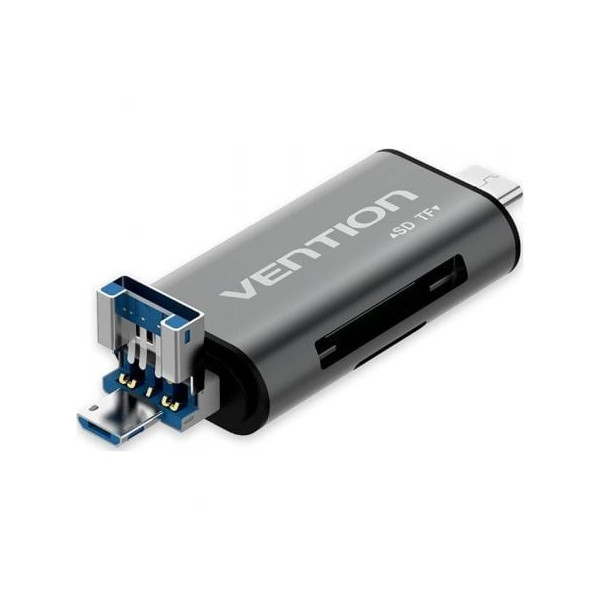 Lector de Tarjetas Externo Vention CCHH0/ USB 3.0