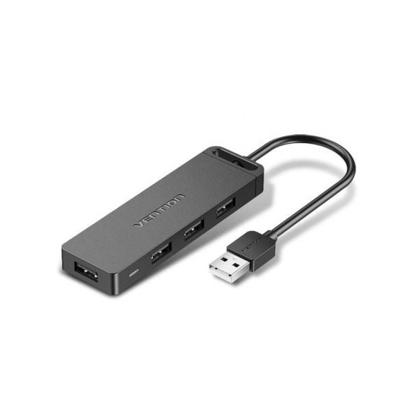 Hub USB 2.0 Vention CHMBB/ 4xUSB/ 15cm