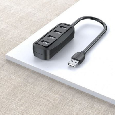 Hub USB Vention VAS-J43-B050/ 4xUSB/ 50cm