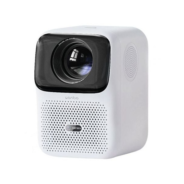 Proyector Portátil Wanbo T4/ 450 Lúmenes/ Full HD/ HDMI/ Bluetooth/ WiFi/ Blanco