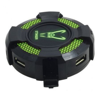 Hub USB 2.0 Woxter Stinger Hub Verde/ 4xUSB