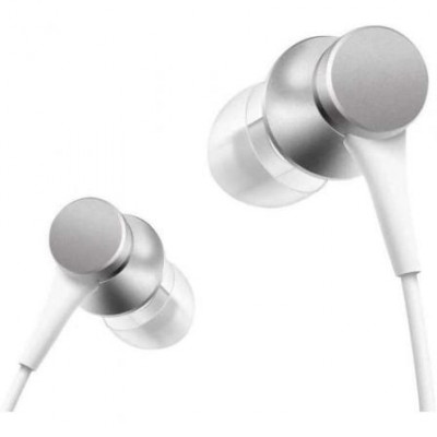 Auriculares Intrauditivos Xiaomi Mi In Ear Basic/ con Micrófono/ Jack 3.5/ Plateados