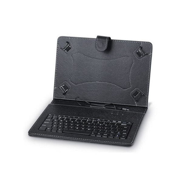 Funda con Teclado 3GO CSGT27 para Tablets de 10"/ Negra