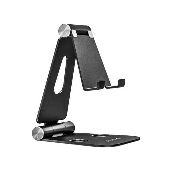 Soporte para Smartphone/Tablet Aisens MS2PXL-096/ Negro