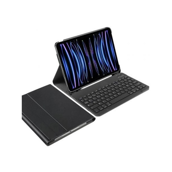 Funda con Teclado Just In Case 8327918 Bluetooth para Tablet iPad Pro 11" 2022-2021/ Negra