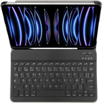 Funda con Teclado Just In Case 8327918 Bluetooth para Tablet iPad Pro 11" 2022-2021/ Negra