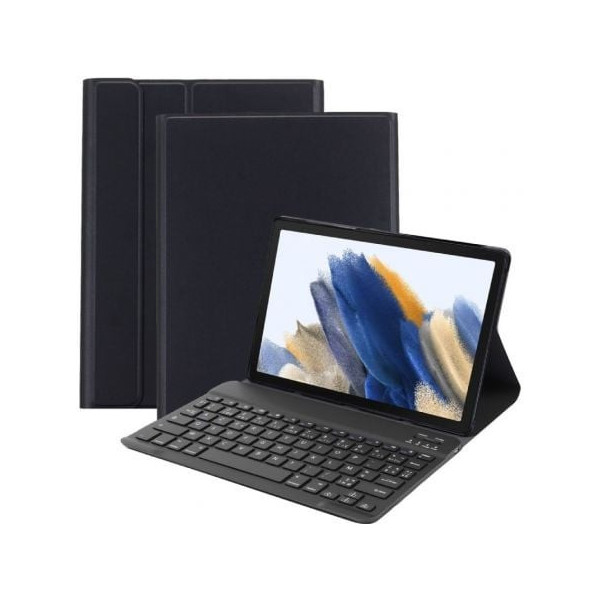 Funda con Teclado Just In Case 8328014 Bluetooth para Tablets Samsung Galaxy Tab A8/ Negra