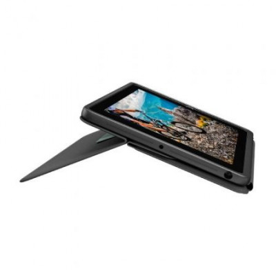 Funda con Teclado Logitech Rugged Folio para Tablets Apple Ipad 7ª y 8ª Generación 10.2"/ Negro