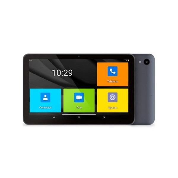 Tablet SPC Gravity 3 Senior 10.35"/ 4GB/ 64GB/ Quadcore/ 4G/ Funda Incluida/ Negra