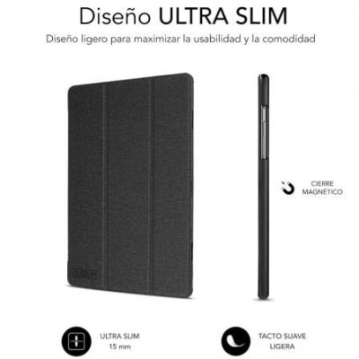 Funda Subblim Shock Case para Tablets Samsung Galaxy Tab A9+ X210/ Negra