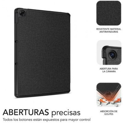 Funda Subblim Shock Case CST-5SC250 para Tablet Realme Pad de 10.4"/ Negra