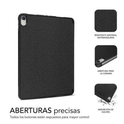 Funda Subblim Shock Case CST-5SC315 para iPad 10ª Generación de 10.9"/ Negra