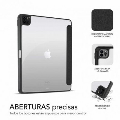 Funda Subblim Clear Shock para Tablet iPad Pro 11" 2020-2022/ Negra