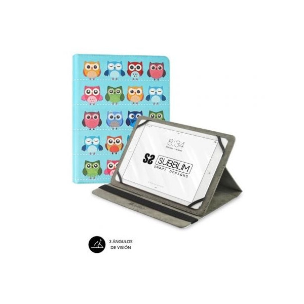 Funda Subblim Trendy Owls para Tablets de 10.1"-11"