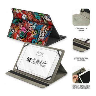 Funda Subblim Trendy Graffiti para Tablets de 10.1"-11"