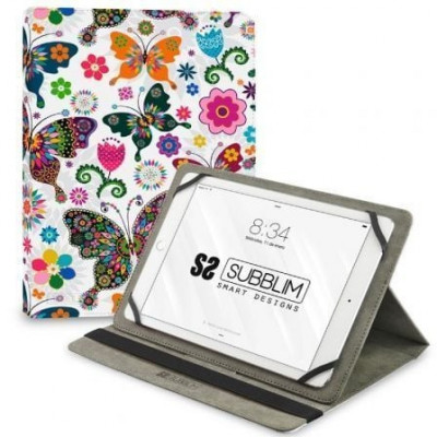 Funda Subblim Trendy Case Mariposas para Tablet de 11"