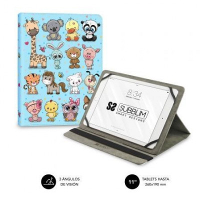 Funda Subblim Trendy Case Animals para Tablets de 11"