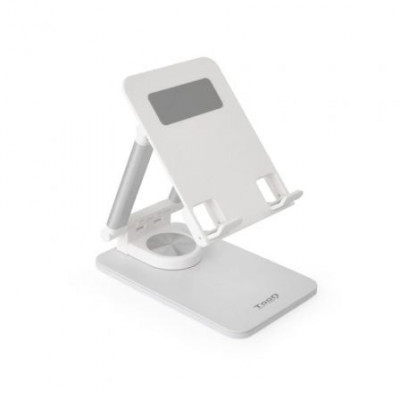 Soporte para Smartphone/Tablet TooQ PH-HERMES-LUNA/ Blanco