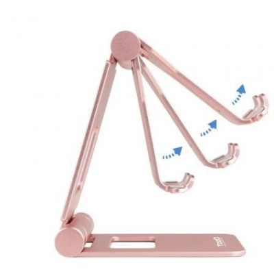 Soporte para Smartphone/Tablet TooQ PH-KEOPS-OCASO/ Rosa