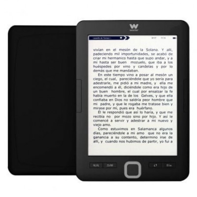 Libro electrónico Ebook Woxter Scriba 195/ 6"/ tinta electrónica/ Negro