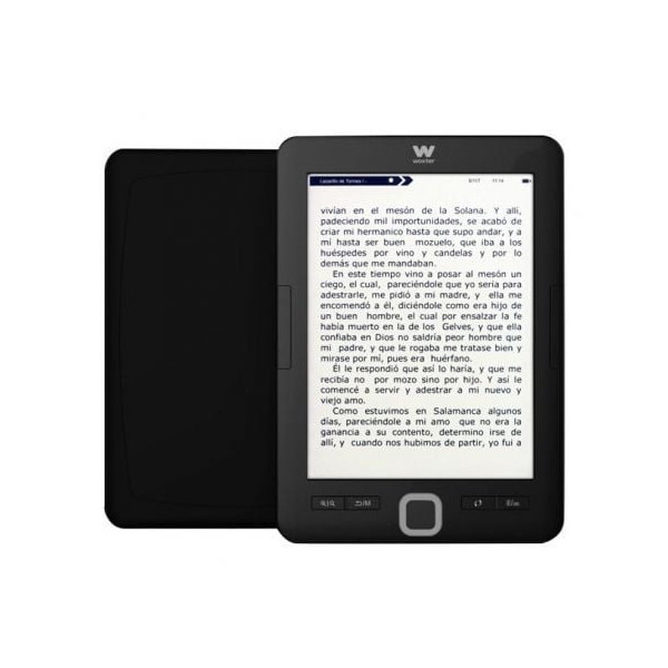 Libro electrónico Ebook Woxter Scriba 195/ 6"/ tinta electrónica/ Negro