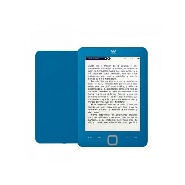 Libro Electrónico Ebook Woxter Scriba 195/ 6"/ Tinta Electrónica/ Azul