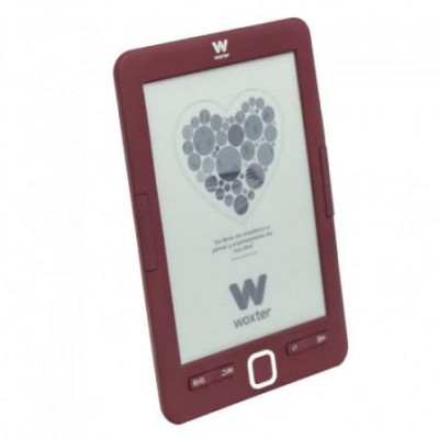 Libro Electrónico Ebook Woxter Scriba 195/ 6"/ Tinta Electrónica/ Rojo