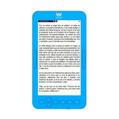 Libro Electrónico Ebook Woxter Scriba 195 S/ 4.7"/ Tinta Electrónica/ Azul