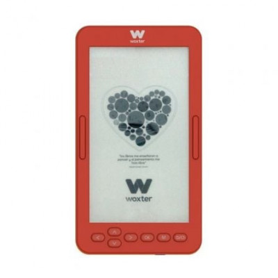 Libro Electrónico Ebook Woxter Scriba 195 S/ 4.7"/ Tinta Electrónica/ Rojo