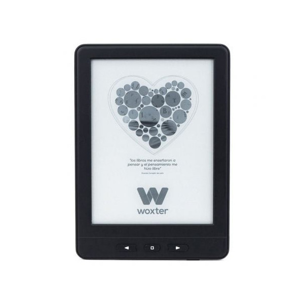 Libro Electrónico Ebook Woxter Scriba Paperlight TP/ 6"/ Tinta Electrónica/ Negro