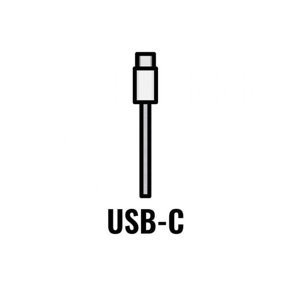 Cable de Carga Apple USB de conector USB Tipo-C a USB Tipo-C/ 1m/ Trenzado