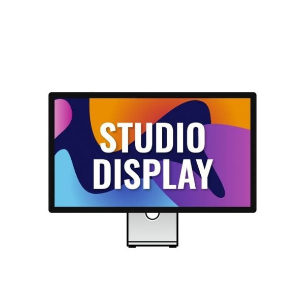 Apple Studio Display 27"/ 5K/ Cristal Estándar/ Soporte con Altura e Inclinación Ajustables