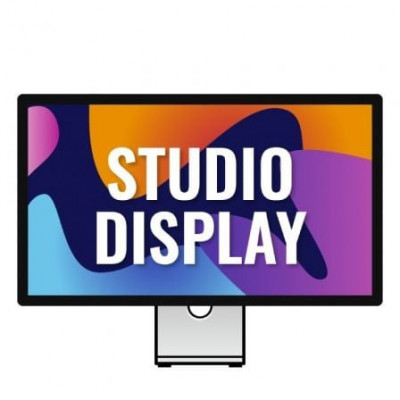 Apple Studio Display 27"/ 5K/ Cristal Nanotexturizado/ Soporte con Inclinación Ajustable