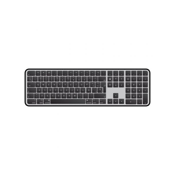 Teclado Inalámbrico Apple Magic Keyboard con Touch ID/ Teclado Numérico/ Gris Espacial