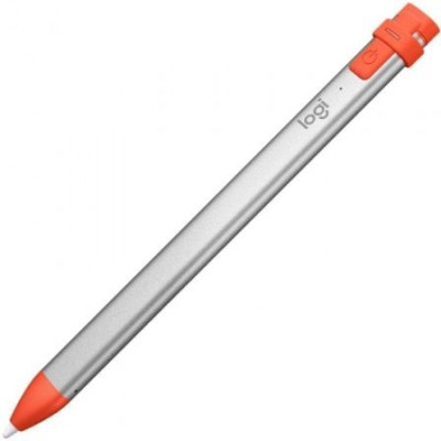 Lápiz Inalámbrico Logitech Crayon para iPad/ Naranja