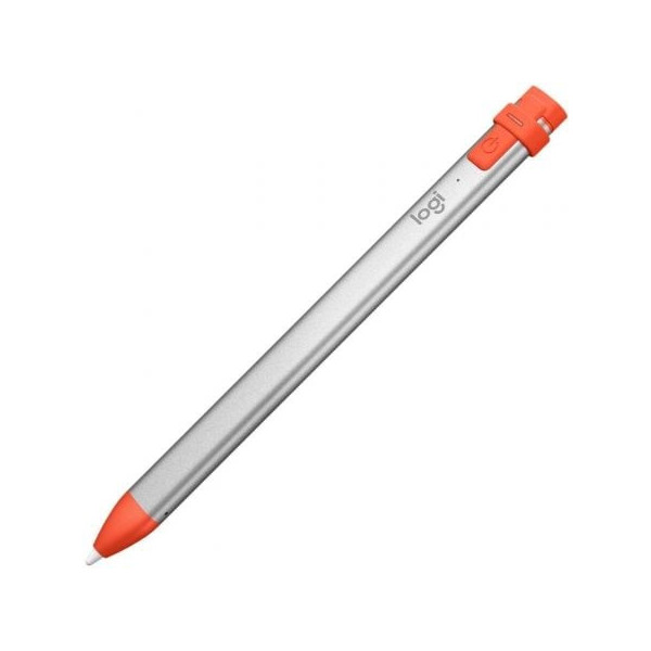 Lápiz Inalámbrico Logitech Crayon para iPad/ Naranja