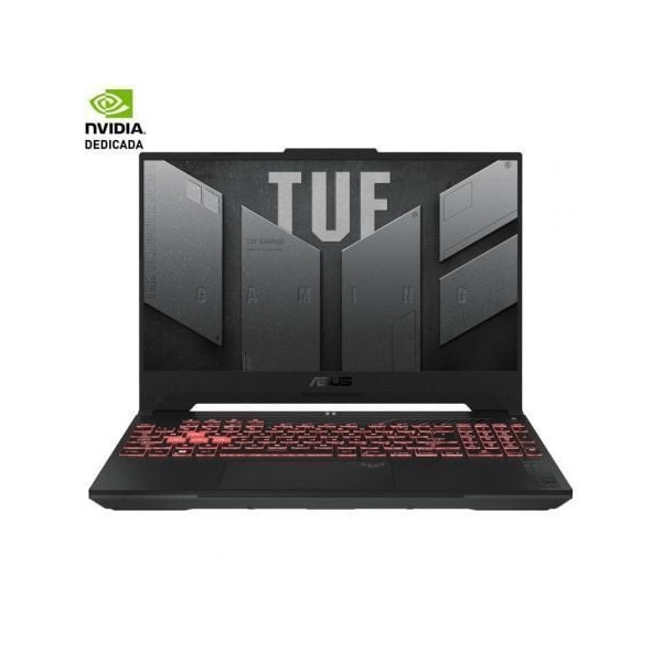 Portátil Gaming Asus TUF A15 TUF507NU-LP036 Ryzen 7 7735HS/ 16GB/ 1TB SSD/ GeForce RTX 4050/ 15.6"/ Sin Sistema Operativo