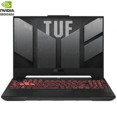 Portátil Gaming Asus TUF A15 TUF507NV-LP107 Ryzen 5 7535HS/ 16GB/ 512GB SSD/ GeForce RTX 4060/ 15.6"/ Sin Sistema Operativo