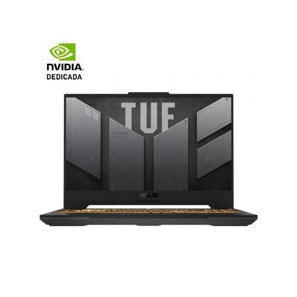 Portátil Gaming Asus TUF F15 TUF507VV-LP193 Intel Core i7-13620H/ 16GB/ 1TB SSD/ GeForce RTX 4060/ 15.6"/ Sin Sistema Operativo