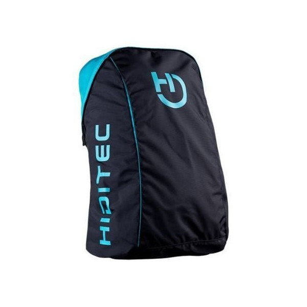 Mochila Hiditec Urbanpack Back10002 para Portátiles hasta 15.6"/ Impermeable/ Negro/ Azul