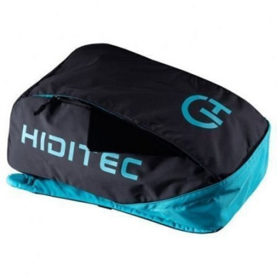 Mochila Hiditec Urbanpack Back10002 para Portátiles hasta 15.6"/ Impermeable/ Negro/ Azul