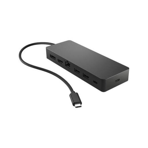 Docking USB Tipo-C HP 50H98AA/ 2xUSB/ 1xHDMI/ 1xRJ45/ 1xDisplayPort/ 1xUSB Tipo-C/ Negro