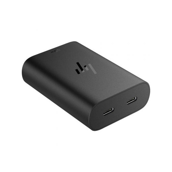 Cargador de Portátil HP 600Q7AA USB Tipo-C/ 65W/ Automático/ Voltaje 5-20V/ 2x USB Tipo-C