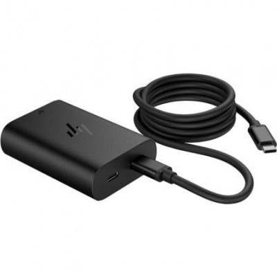 Cargador de Portátil HP 600Q7AA USB Tipo-C/ 65W/ Automático/ Voltaje 5-20V/ 2x USB Tipo-C