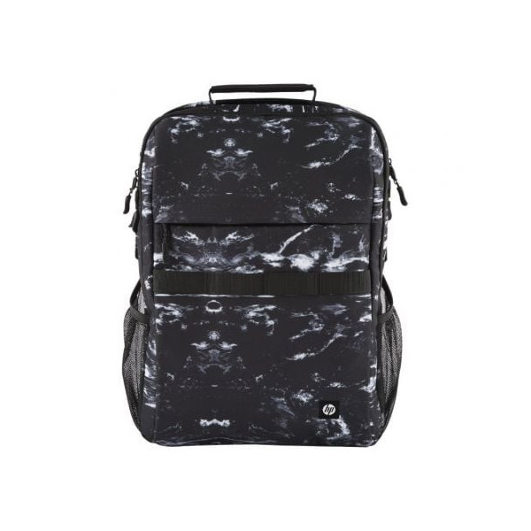 Mochila HP Campus XL 7J592AA para Portátiles hasta 16"/ Negra y Blanca