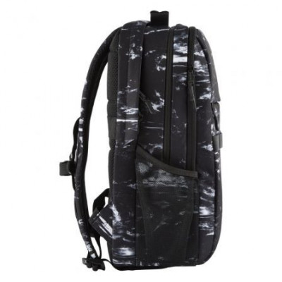 Mochila HP Campus XL 7J592AA para Portátiles hasta 16"/ Negra y Blanca