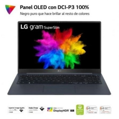 Portátil LG Gram SuperSlim 15Z90RT-G.AD75B Intel Core i7-1360P/ 32GB/ 512GB SSD/ 15.6"/ Win11