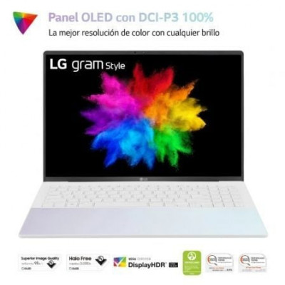 Portátil LG Gram Style 16Z90RS-G.AD74B Intel Core i7-1360P/ 32GB/ 512GB SSD/ 16"/ Win11