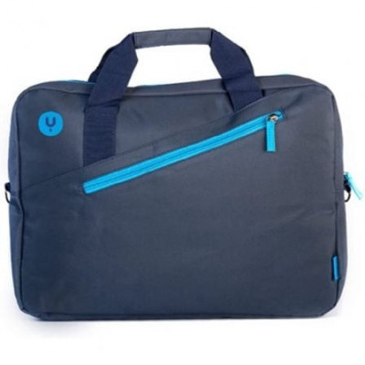 Maletín Monray Ginger para Portátiles hasta 15.6"/ Cinta para Trolley/ Azul