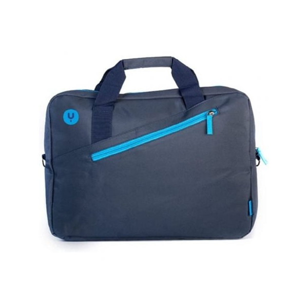 Maletín Monray Ginger para Portátiles hasta 15.6"/ Cinta para Trolley/ Azul